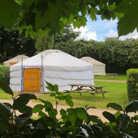 Camping Kerlaudy Mer Et Yourtes Plouénan Exterior foto