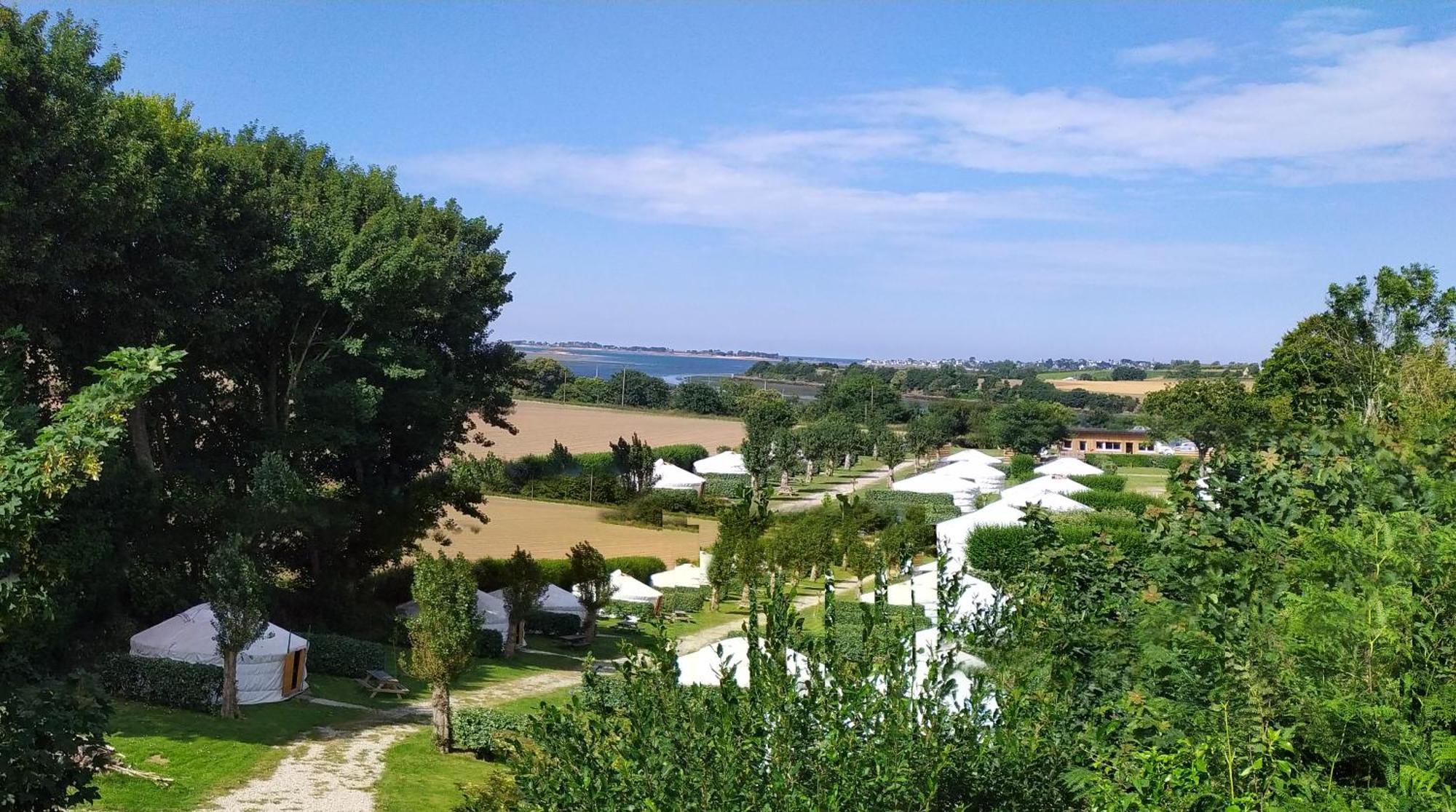 Camping Kerlaudy Mer Et Yourtes Plouénan Exterior foto