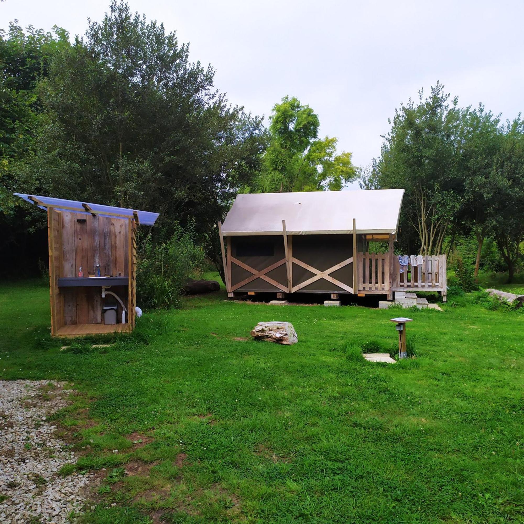 Camping Kerlaudy Mer Et Yourtes Plouénan Exterior foto