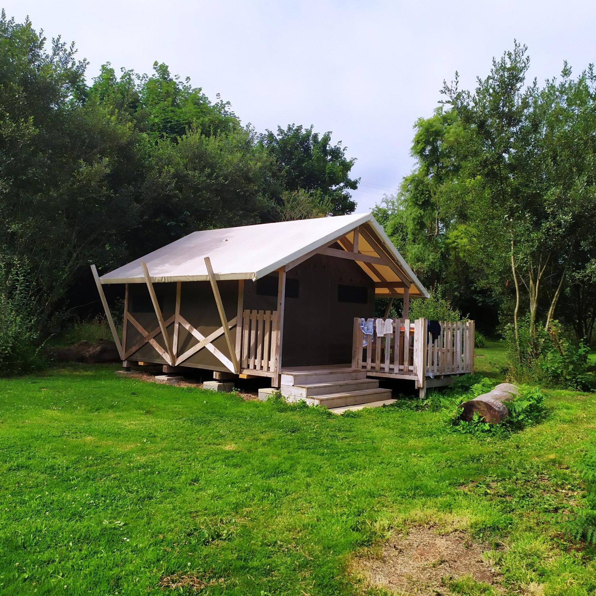 Camping Kerlaudy Mer Et Yourtes Plouénan Exterior foto